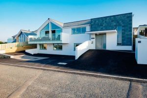 Duck Egg Blue Aluminium Windows Cornwall