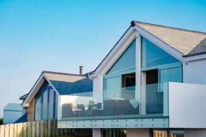 Duck Egg Blue Aluminium Windows, Doors & Balustrade Installation